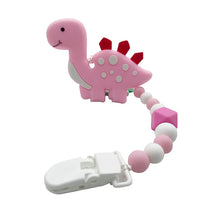 Load image into Gallery viewer, Dinosaur Silicone Teething Toy/ Teether