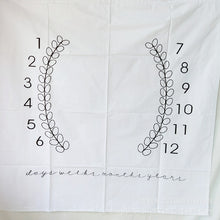 Load image into Gallery viewer, Baby Monthly Milestone Blanket - Classic