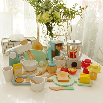 Children's simulation kitchen set