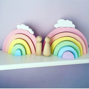 Creative Rainbow Stack Toy
