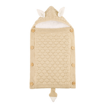 Load image into Gallery viewer, Knitted Baby Sleeping Bag