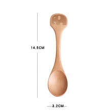 Load image into Gallery viewer, Wooden Fork &amp; Spoon