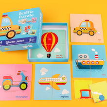 Load image into Gallery viewer, Wooden Puzzle for Toddler