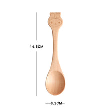 Load image into Gallery viewer, Wooden Fork &amp; Spoon