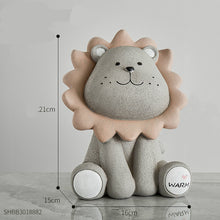 Load image into Gallery viewer, Cute Lion Coin Bank Toy