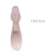 Load image into Gallery viewer, Wooden Baby Spoon