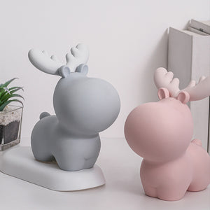 Cute Raindeer Coin Bank