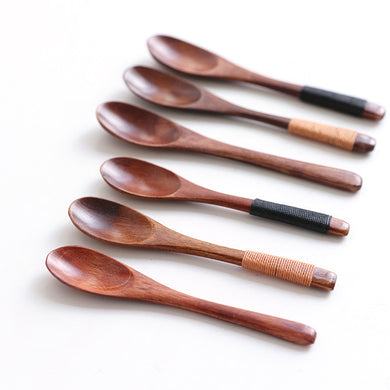 Wooden Baby Eating Spoon