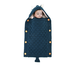 Knitted Baby Sleeping Bag