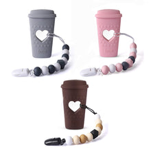 Load image into Gallery viewer, CoffeeCup Teether/ Teething Toy