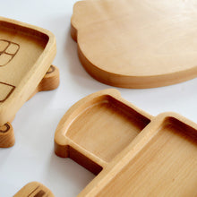 Load image into Gallery viewer, Solid wood cartoon fruit tray