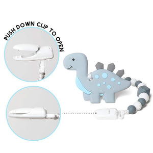 Dinosaur Silicone Teething Toy/ Teether
