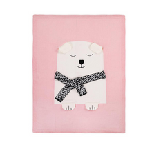 Load image into Gallery viewer, Knitted Blanket, Sleep Blanket - Fox/Rabbit/Bear