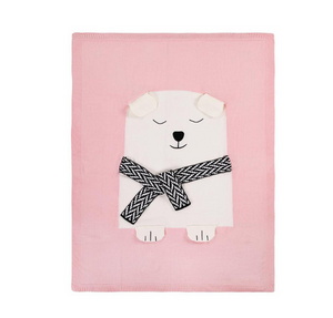 Knitted Blanket, Sleep Blanket - Fox/Rabbit/Bear