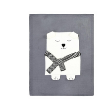Load image into Gallery viewer, Knitted Blanket, Sleep Blanket - Fox/Rabbit/Bear