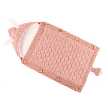 Load image into Gallery viewer, Knitted Baby Sleeping Bag