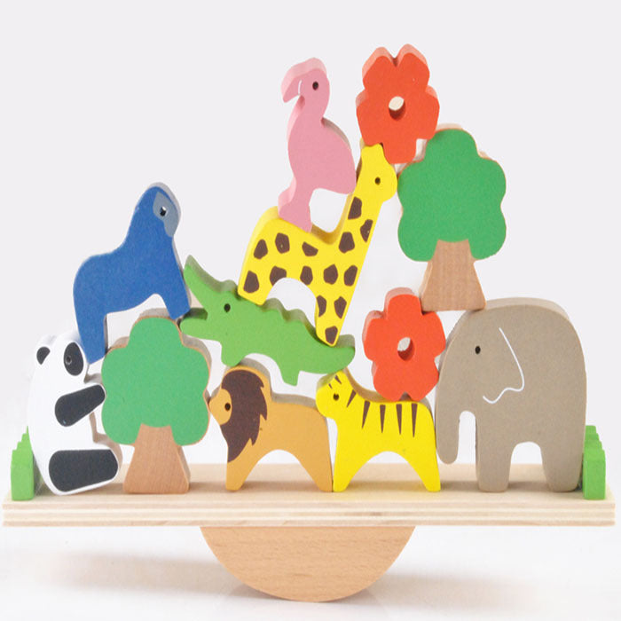 Wooden Stacking & Balancing Toy - Animal