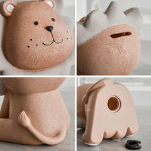 Load image into Gallery viewer, Cute Lion Coin Bank Toy