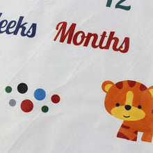 Load image into Gallery viewer, Baby Monthly Milestone Blanket - Animal