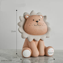 Load image into Gallery viewer, Cute Lion Coin Bank Toy