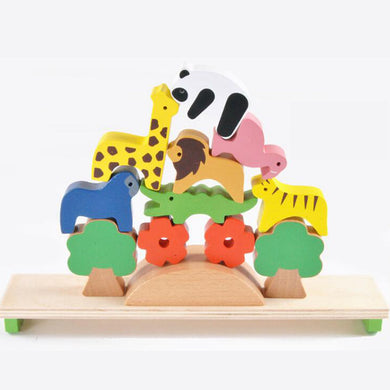 Wooden Stacking & Balancing Toy - Animal