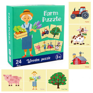 Wooden Puzzle for Toddler