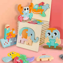 Load image into Gallery viewer, 3D Wooden Jigsaw Puzzle