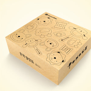 Wooden Teether Rattles Toy