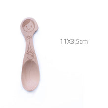 Load image into Gallery viewer, Wooden Baby Spoon