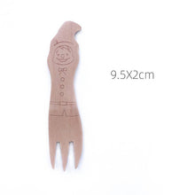 Load image into Gallery viewer, Wooden Baby Spoon