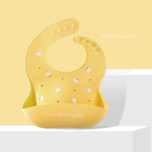 Load image into Gallery viewer, Joy Silicone Food Catcher Bib