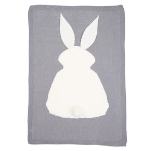 Knitted Blanket, Sleep Blanket - Fox/Rabbit/Bear