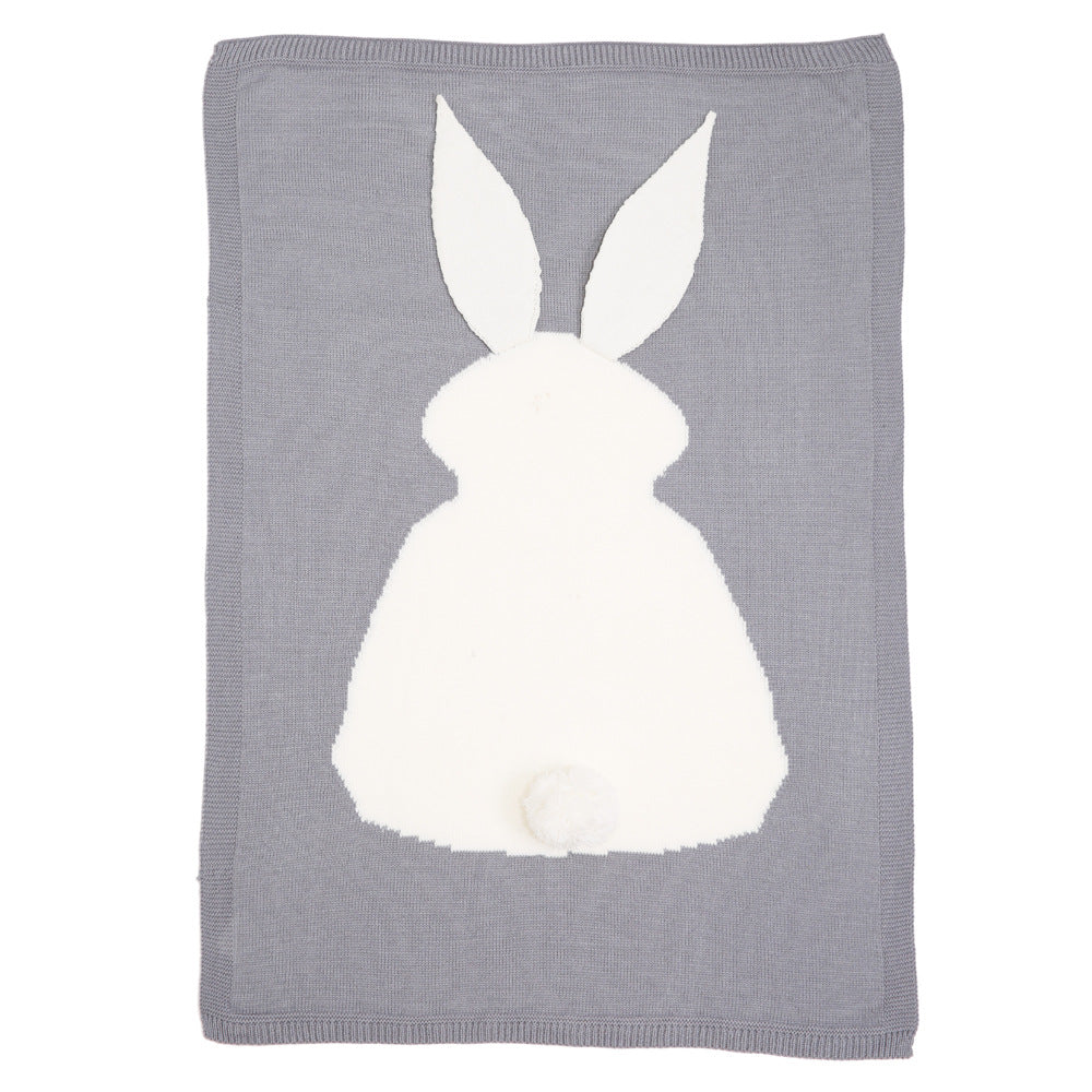 Knitted Blanket, Sleep Blanket - Fox/Rabbit/Bear