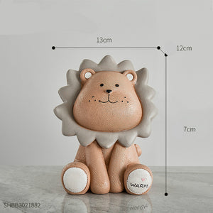 Cute Lion Coin Bank Toy