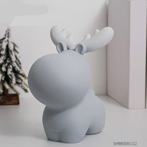 Cute Raindeer Coin Bank