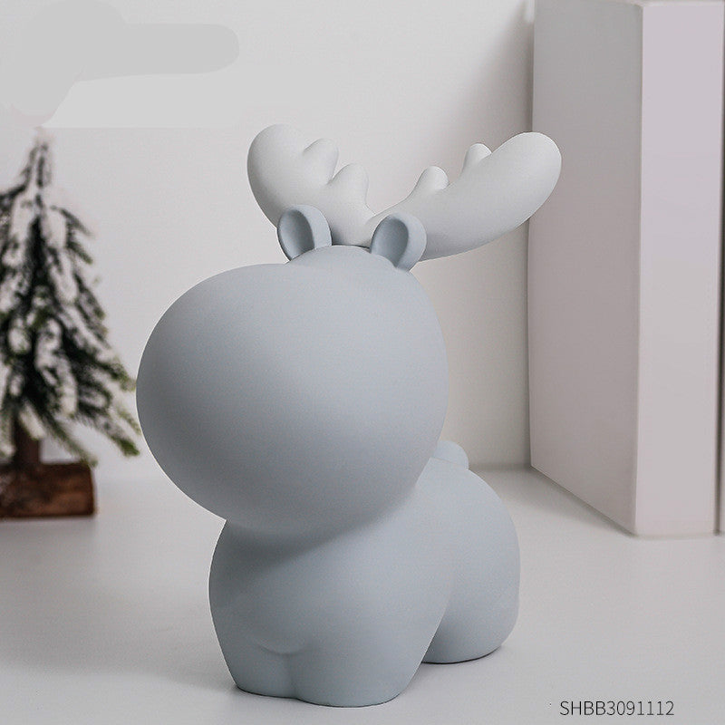 Cute Raindeer Coin Bank