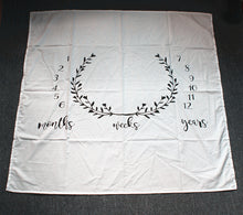 Load image into Gallery viewer, Baby Monthly Milestone Blanket - Classic