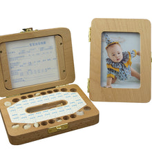 Load image into Gallery viewer, Baby Wooden Tooth Keepsake Box
