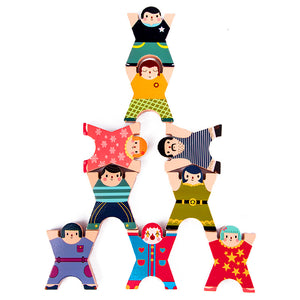 Fun Stacking Colorful Family Play