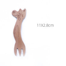 Load image into Gallery viewer, Wooden Baby Spoon