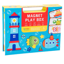 Load image into Gallery viewer, Wooden Toy Magnetic Play Box