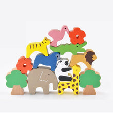 Load image into Gallery viewer, Wooden Stacking &amp; Balancing Toy - Animal