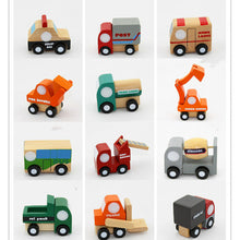 Load image into Gallery viewer, Wooden Mini Car - 12pcs Set